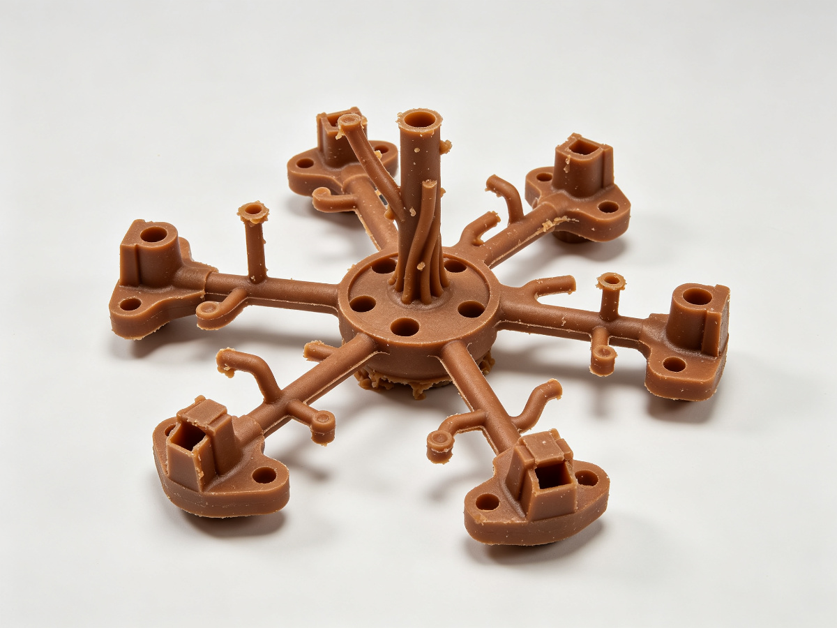 Investment casting gating system with wax tree assembly