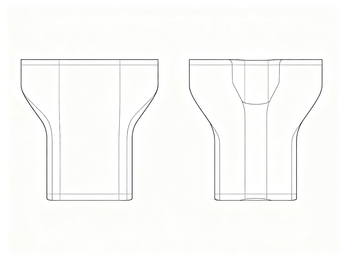 Comparison of uniform wall thickness vs uneven wall thickness in casting design