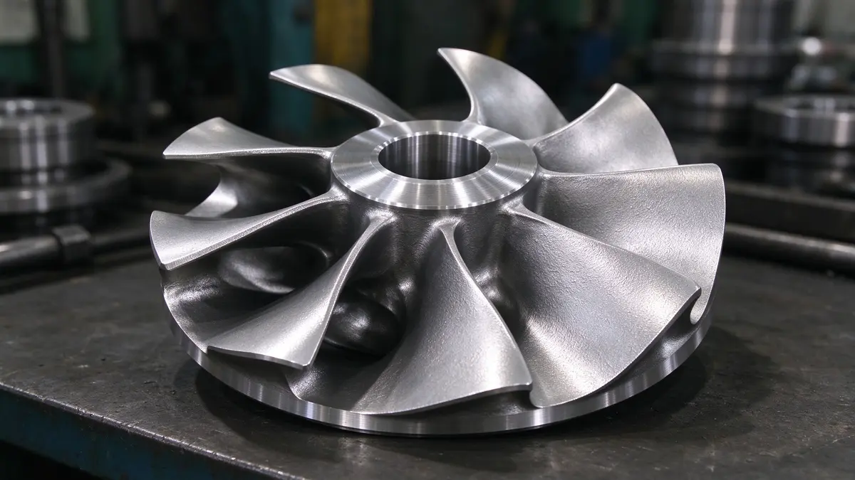 Stainless steel pump impeller casting finished product