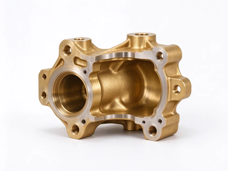 Copper Alloy Structural Component Investment Casting - C95400, Aluminum Bronze, Complex Geometry | Huayong Metal