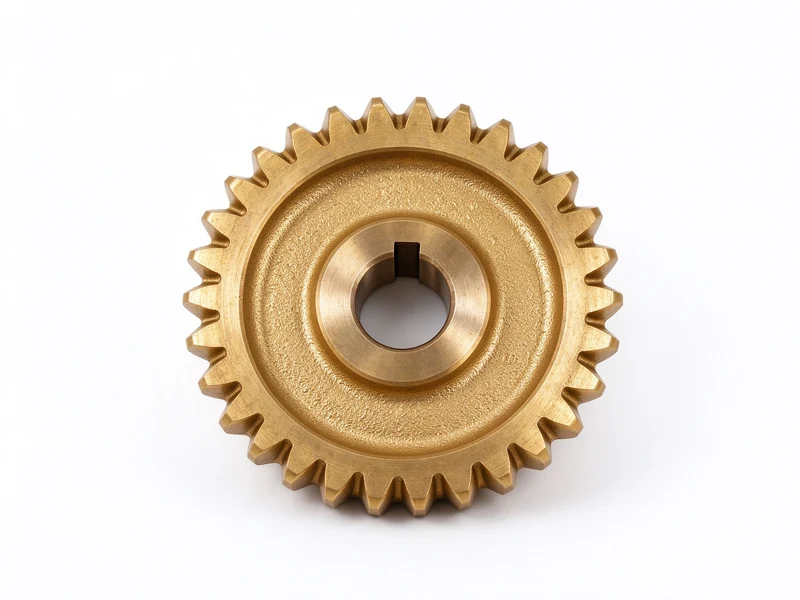 Copper Alloy Worm Gear Investment Casting - C95400, Aluminum Bronze, High Strength | Huayong Metal
