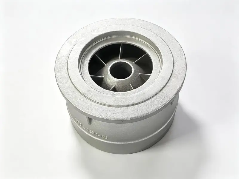 Dual Material Pump Impeller Investment Casting - Carbon Steel, Bronze, Custom Vane | Huayong Metal