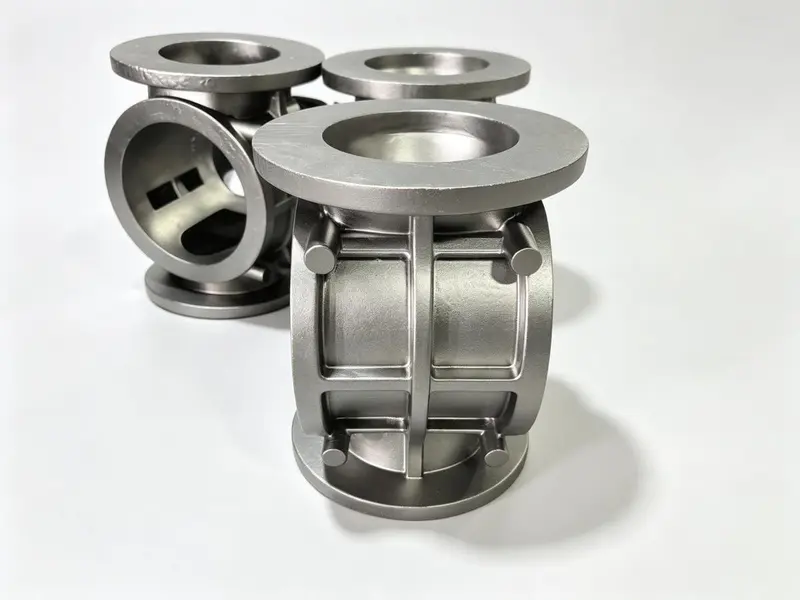 Sanitary Rotary Valve Investment Casting - SS304, SS316L, Food Grade | Huayong Metal