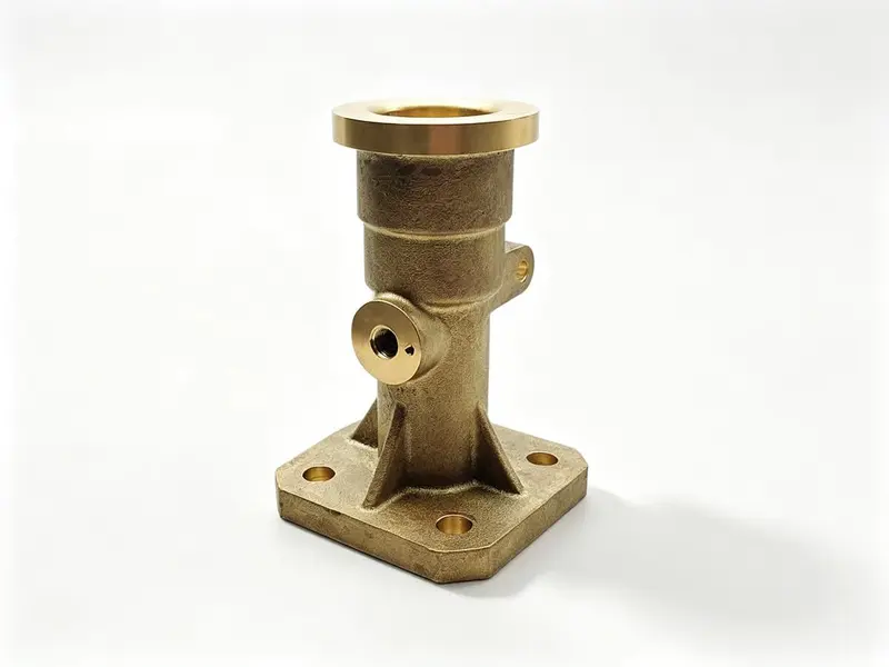 Bronze Mechanical Component Investment Casting - C95400, C93200, Wear Resistant | Huayong Metal