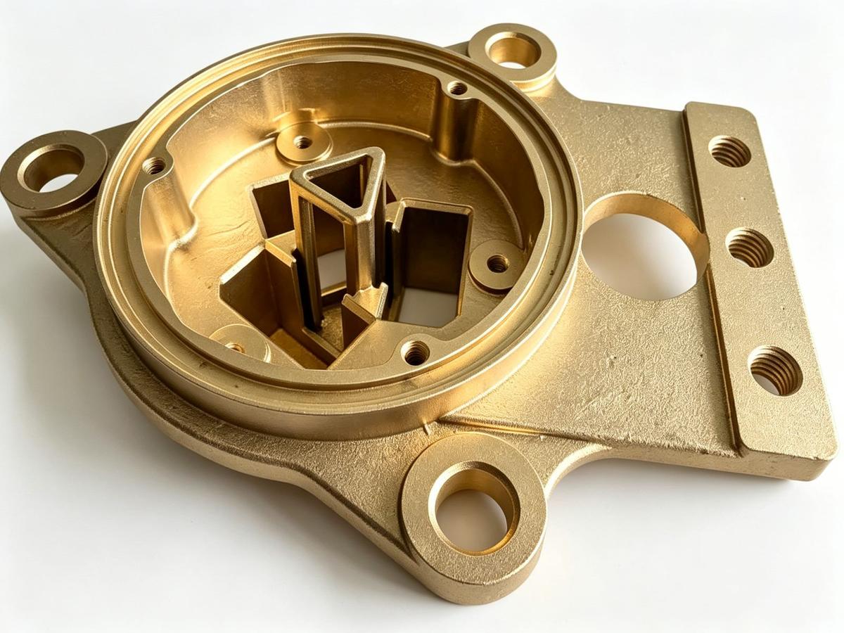Copper alloy structural component casting