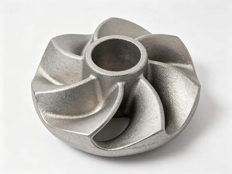 Closed Pump Impeller Investment Casting - SS316L, Investment Cast, Shrouded | Huayong Metal
