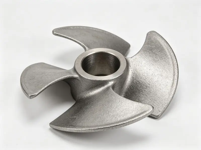 Mixed Flow Impeller Investment Casting - SS316, Investment Cast, Semi-axial | Huayong Metal