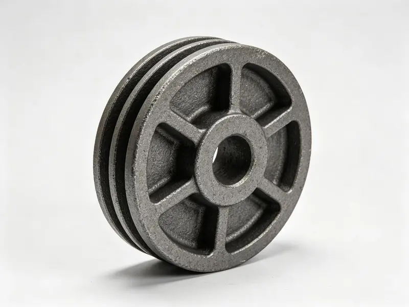 Pulley Wheel / Sheave Investment Casting - Carbon Steel, WCB, V-Belt/Timing | Huayong Metal