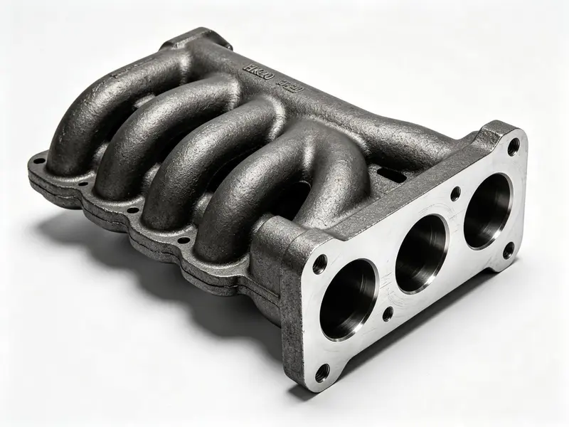 Exhaust Manifold Investment Casting - 347SS, High-SiMo Ductile, Tuned Length | Huayong Metal