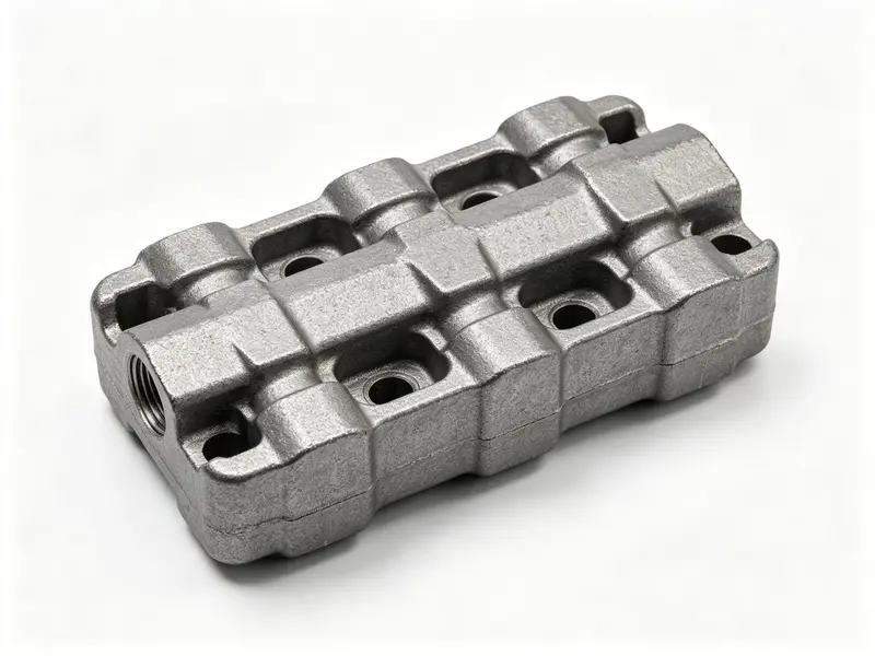Hydraulic Manifold Block Investment Casting - 300M, 15-5PH, Cross-Drilled | Huayong Metal