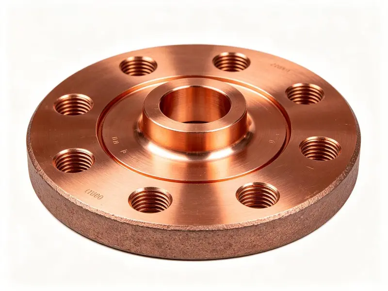 Copper Flange Investment Casting - C11000, C12200, OFE/OFHC | Huayong Metal
