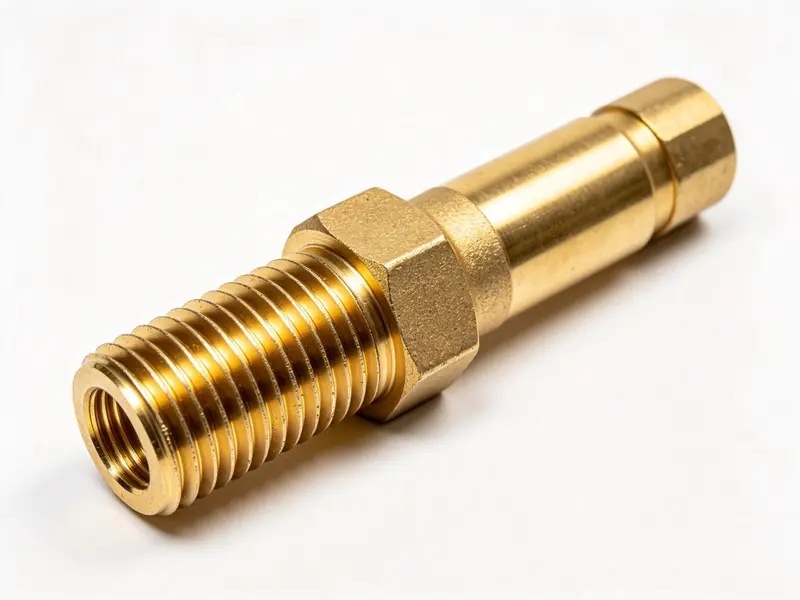Brass Valve Stem Investment Casting - C36000, Aluminum Bronze, ACME Thread | Huayong Metal