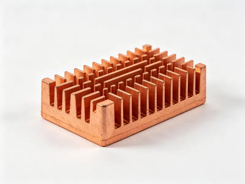 Copper Heat Sink Investment Casting - C11000, OFHC, High Conductivity | Huayong Metal